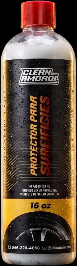 Protector para Superficies de Clean Amorol, envase de 16 oz